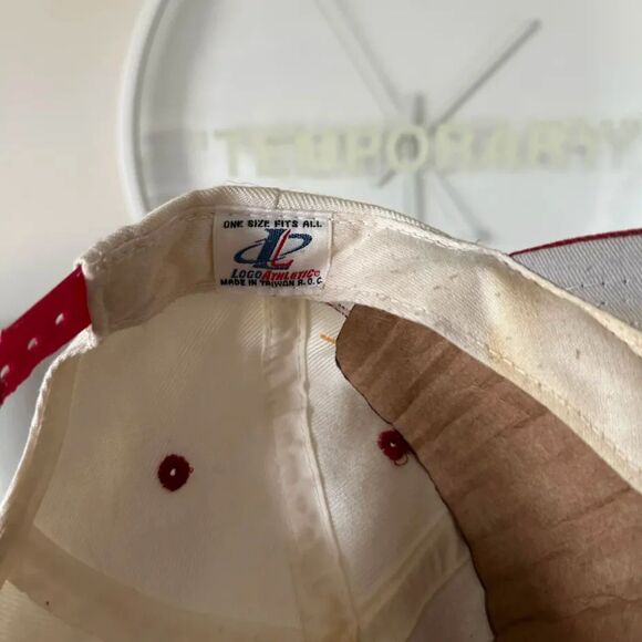 Vintage Logo Athletic FSU Diamond Cut Snapback Hat - Picture 5 of 6